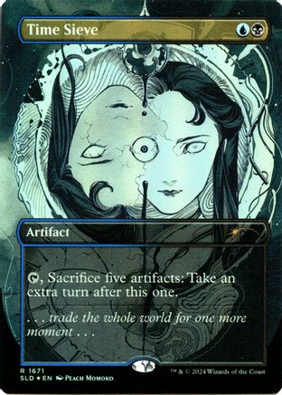 Time Sieve (Rainbow Foil) (SLD-1671)  Foil - Secret Lair Drop Series