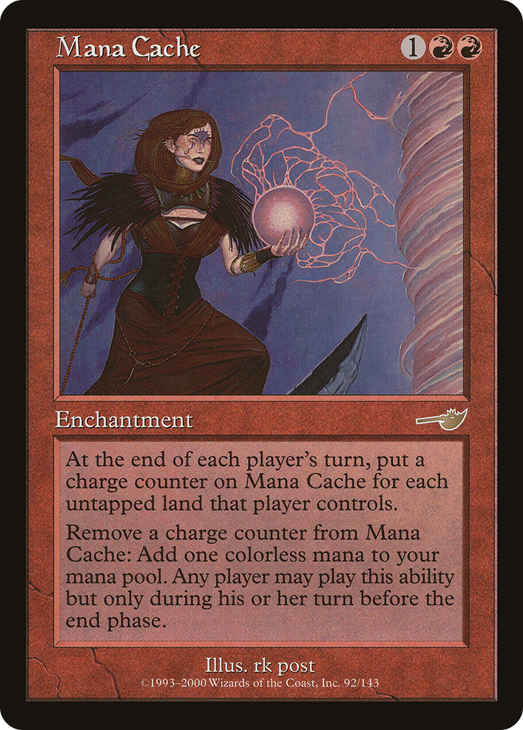 Mana Cache (NMS-092)  Foil - Nemesis
