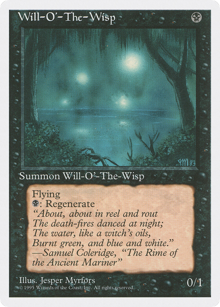 Will-o'-the-Wisp (4ED-)  - Fourth Edition
