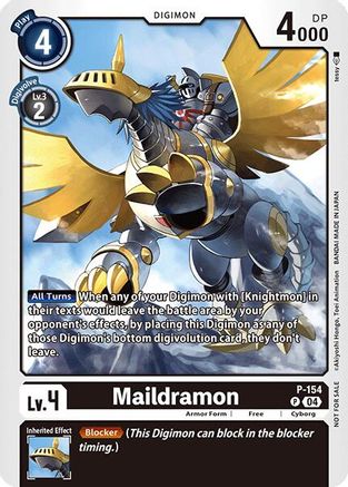 Maildramon [P-154] (Store Tournament 2024 Oct. - Dec. Participation Pack) [Promotional Cards]