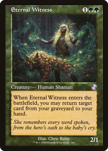 Eternal Witness (TSR-361)  Foil - Time Spiral Remastered