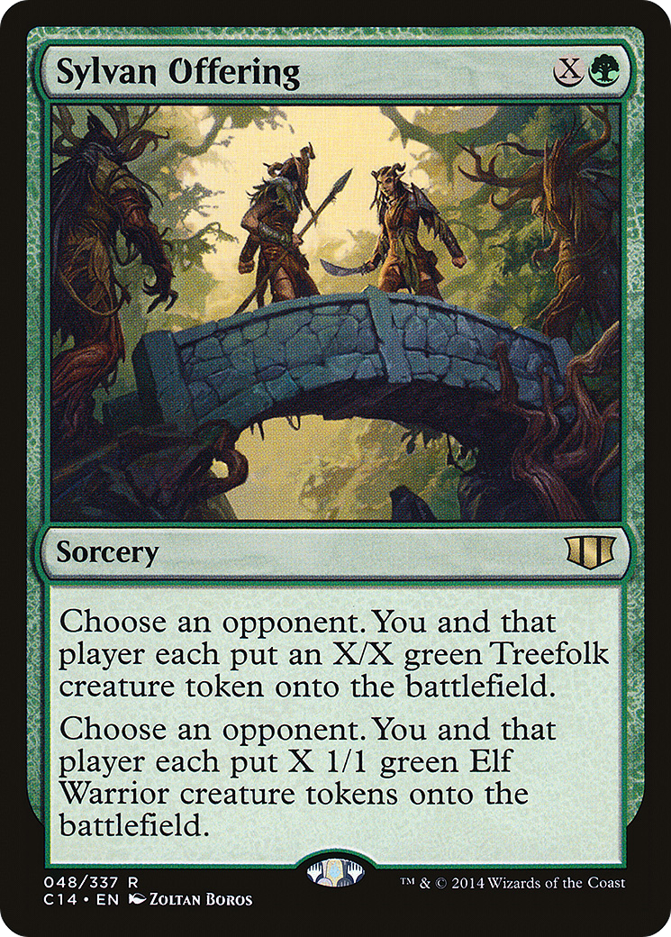 Sylvan Offering (C14-048)  - Commander 2014