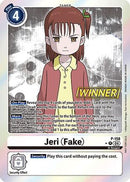 Jeri (Fake) (Store Tournament 2024 Oct. - Dec. Winner Pack) (P-158) - Digimon Promotion Cards Foil