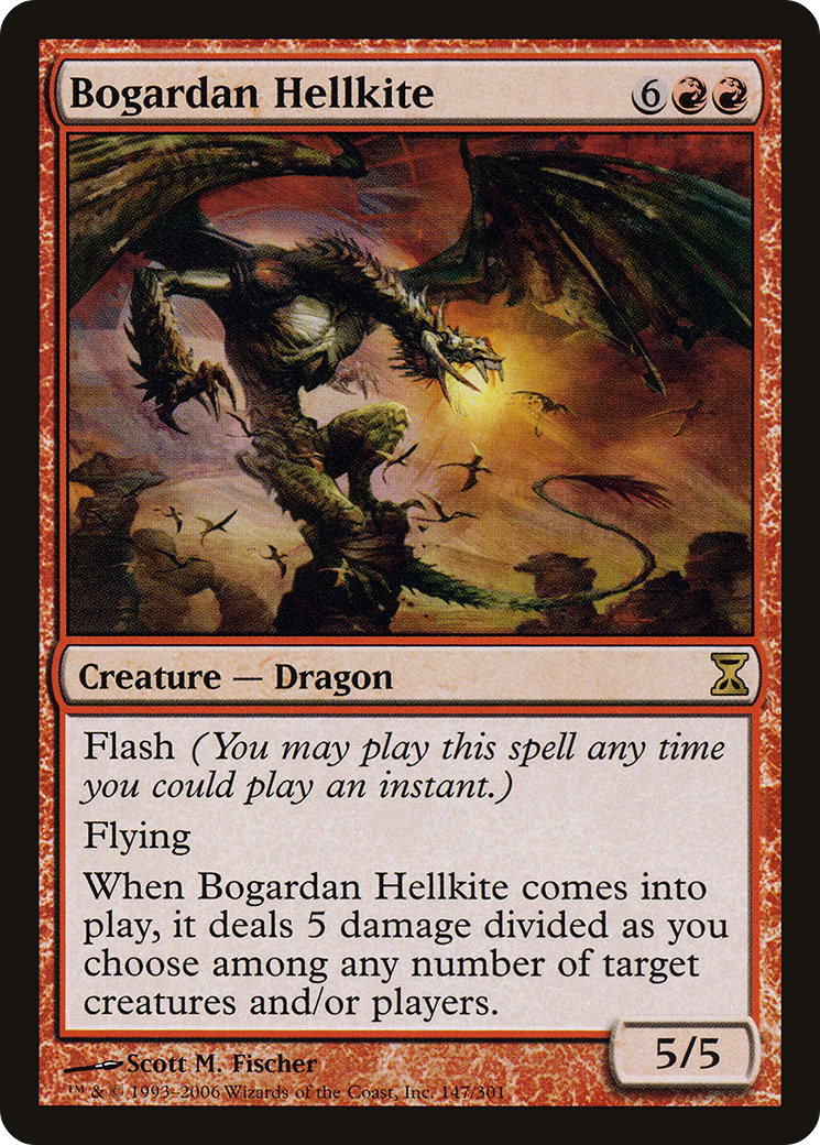 Bogardan Hellkite (TSP-147)  - Time Spiral