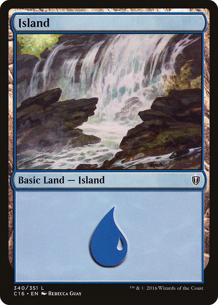 Island (340) (C16-340)  - Commander 2016