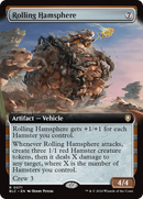 Rolling Hamsphere (Extended Art) (BLC-071)  - Bloomburrow Commander