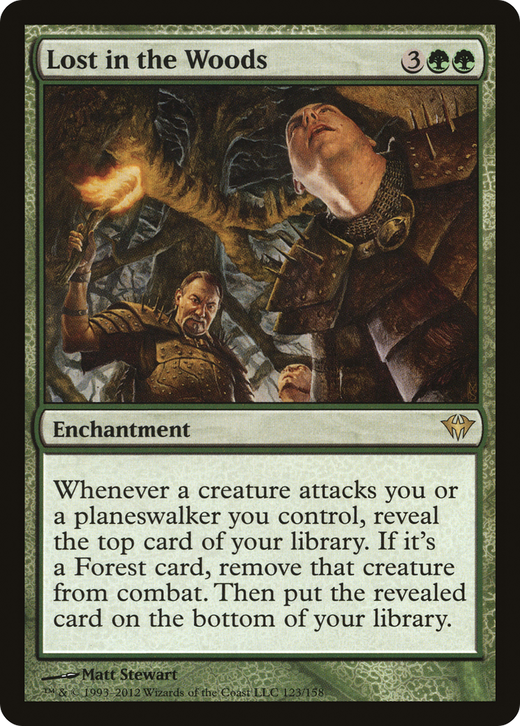 Lost in the Woods (DKA-123)  Foil - Dark Ascension