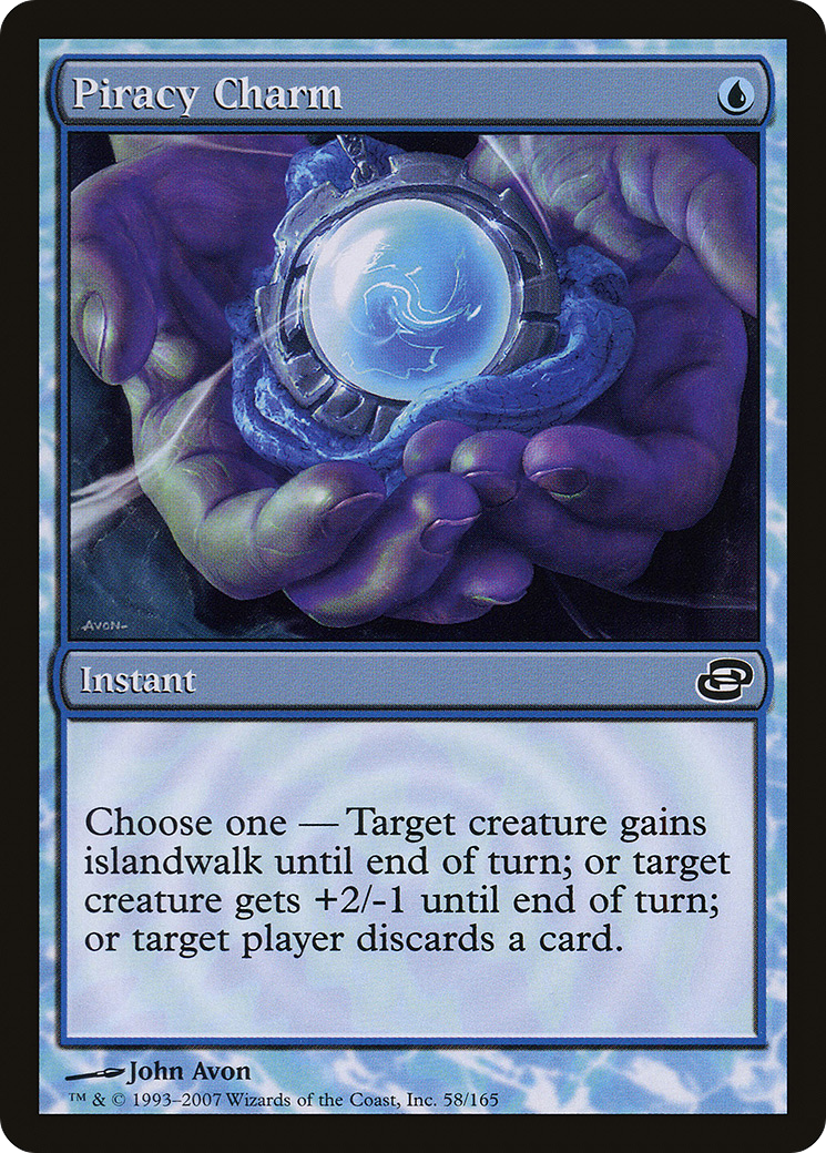Piracy Charm (PLC-058)  - Planar Chaos: (colorshifted)