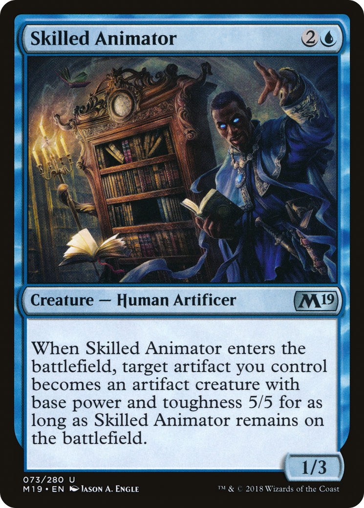 Skilled Animator (M19-073)  - Core Set 2019