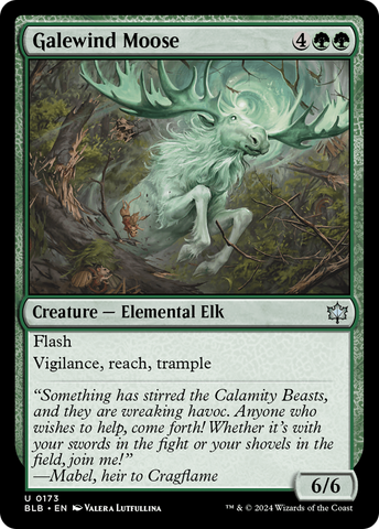 Galewind Moose (BLB-173) - Bloomburrow