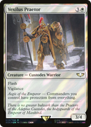 Vexilus Praetor (Surge Foil) (40K-019)  Foil - Warhammer 40,000 Commander