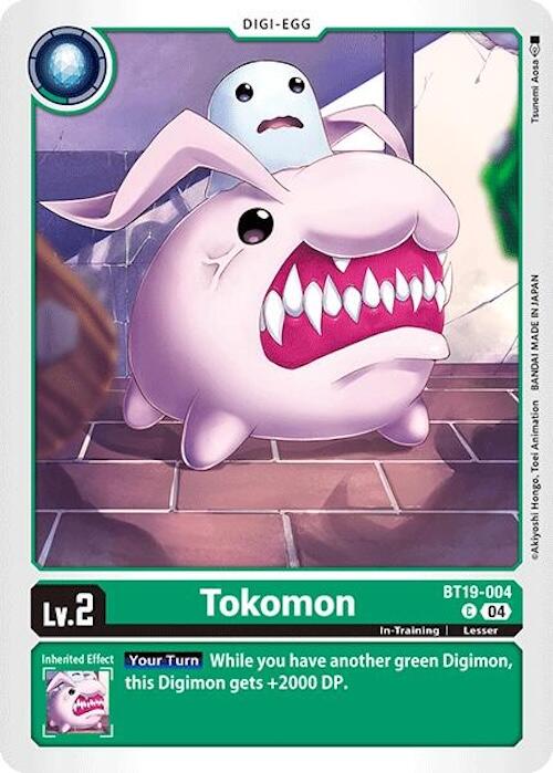 Tokomon [BT19-004] [Release Special Booster 2.0]