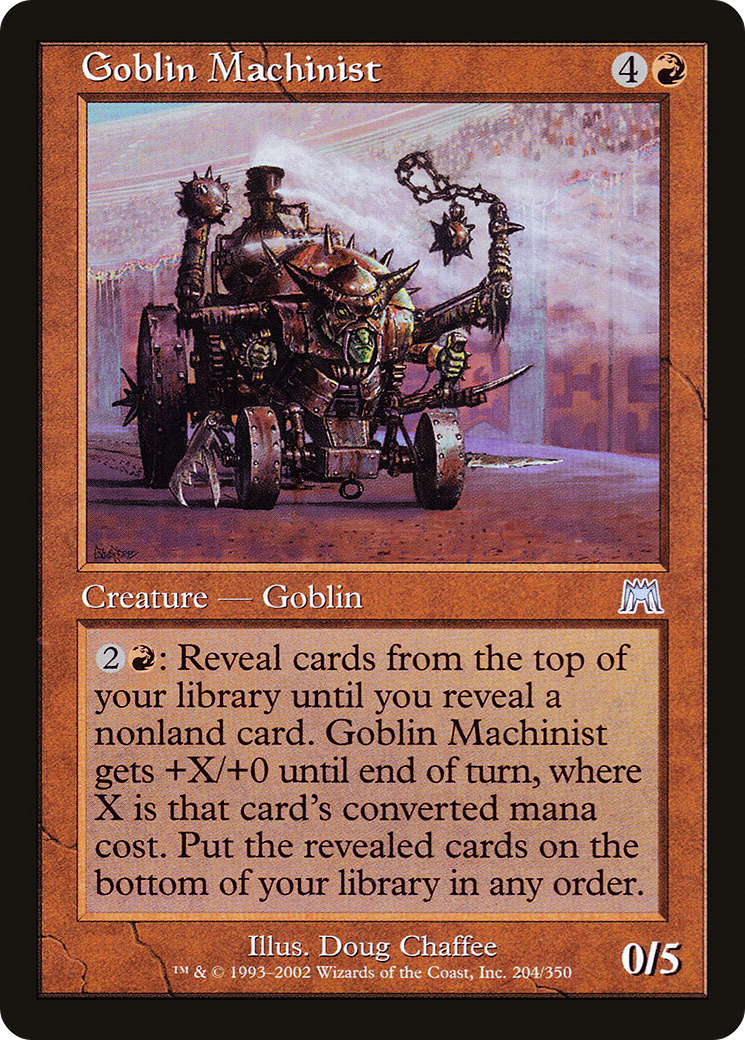Goblin Machinist (ONS-204)  - Onslaught