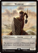 Warrior Token (Rainbow Foil) (SLD-1752) - Secret Lair Drop Foil