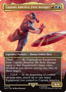 Captain America, First Avenger (Rainbow Foil) (SLD-1726) - Secret Lair Drop Foil