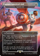 Captain America's Aid - Sigarda's Aid (Rainbow Foil) (SLD-1727)  Foil - Secret Lair Drop Series