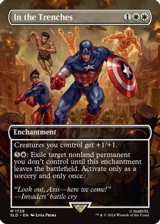 In the Trenches (Rainbow Foil) (SLD-1729)  Foil - Secret Lair Drop Series