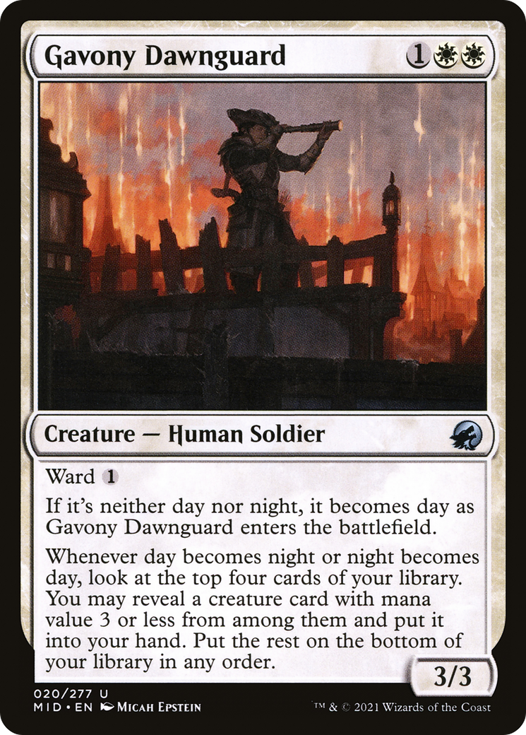 Gavony Dawnguard (MID-020)  - Innistrad: Midnight Hunt