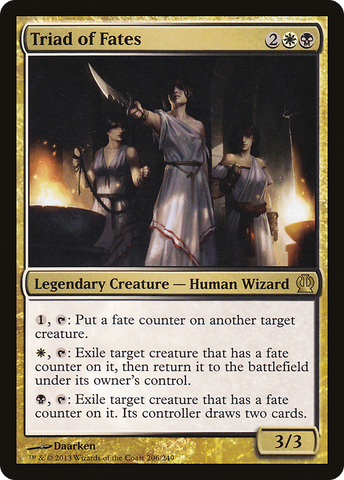 Triad of Fates (THS-206)  - Theros