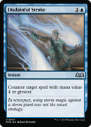 Disdainful Stroke (WOE-047)  - Wilds of Eldraine