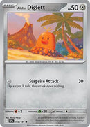 Alolan Diglett (122/191) [Scarlet & Violet: Surging Sparks]