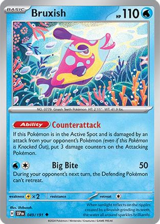 Bruxish 049/191  SV08 Surging Sparks