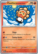 Castform Sunny Form 020/191 - Reverse Holofoil SV08 Surging Sparks