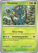 Dhelmise 010/191 - Reverse Holofoil SV08 Surging Sparks