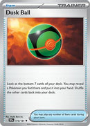 Dusk Ball 175/1911 - Reverse Holofoil SV08 Surging Sparks