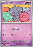 Espurr 084/191 - Reverse Holofoil SV08 Surging Sparks
