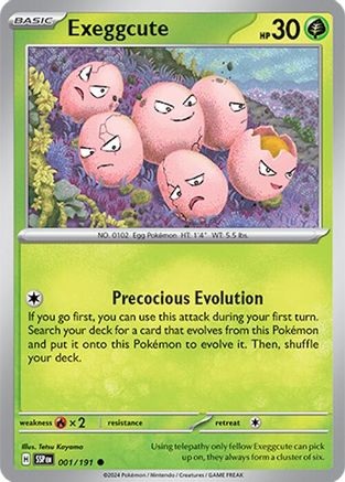 Exeggcute 001/191  SV08 Surging Sparks
