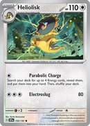 Heliolisk 155/191 - Reverse Holofoil SV08 Surging Sparks