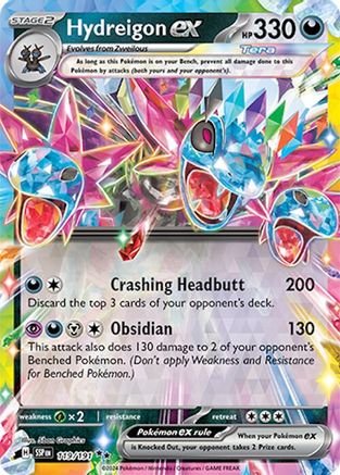 Hydreigon ex 119/191 - Holofoil SV08 Surging Sparks