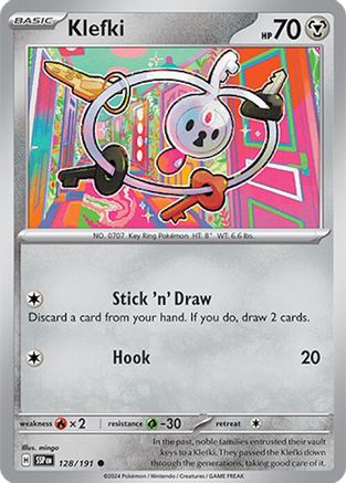 Klefki 128/191 - Reverse Holofoil SV08 Surging Sparks