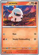 Larvesta 024/191 - Reverse Holofoil SV08 Surging Sparks