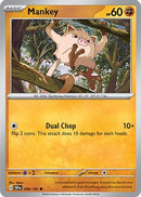 Mankey 098/191 - Reverse Holofoil SV08 Surging Sparks