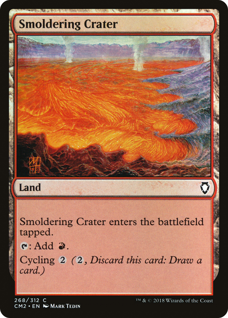 Smoldering Crater (CM2-268)  - Commander Anthology Volume II