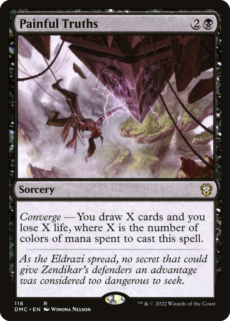 Painful Truths (DMC-116)  - Dominaria United Commander