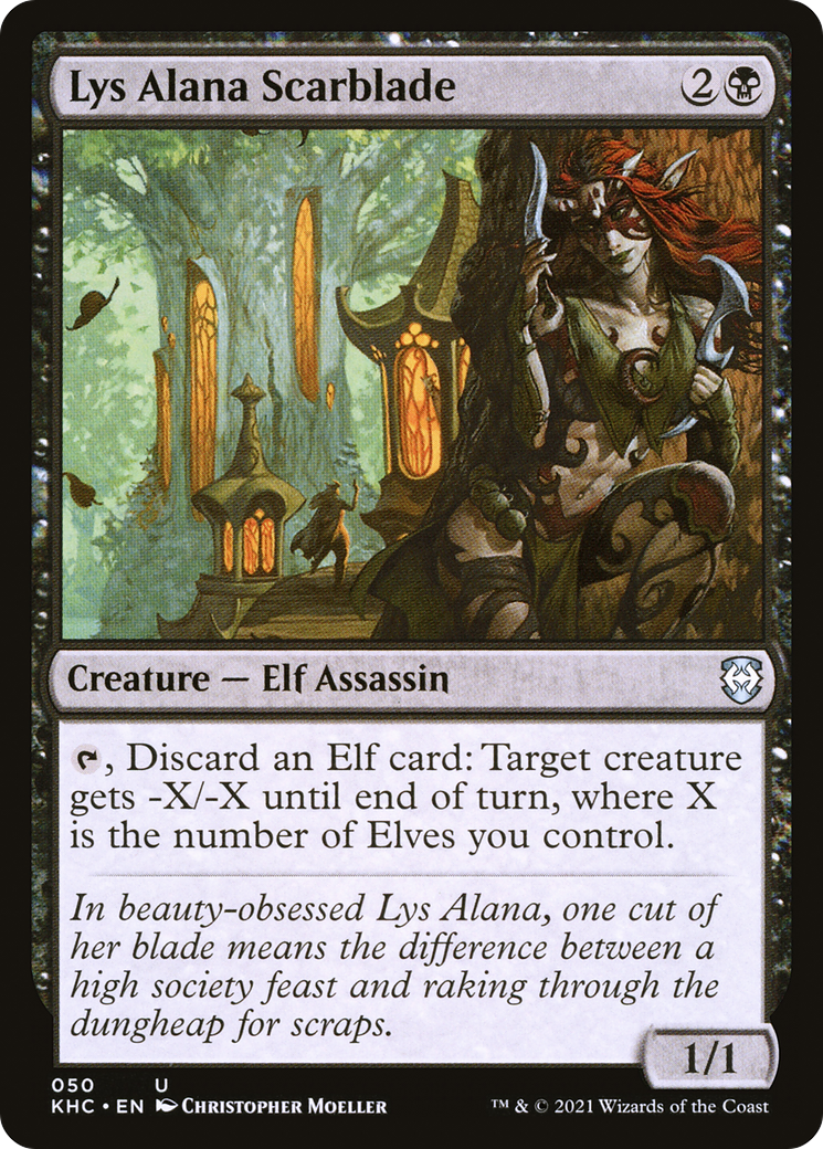 Lys Alana Scarblade (KHC-050)  - Kaldheim Commander