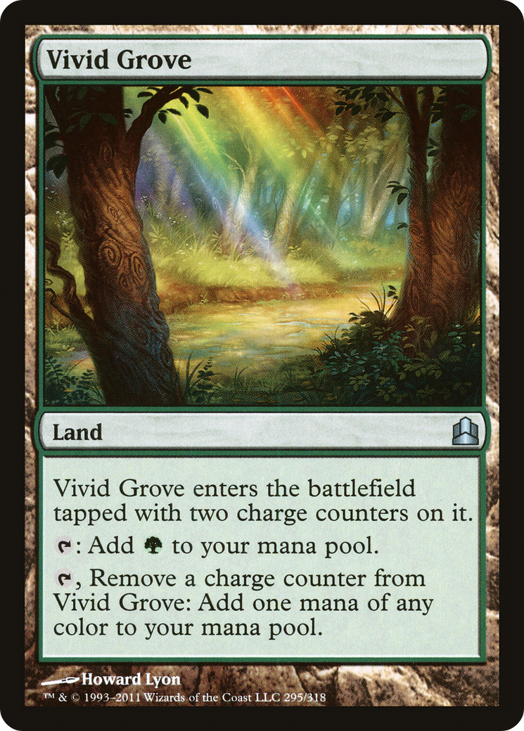 Vivid Grove (CMD-295)  - Commander 2011