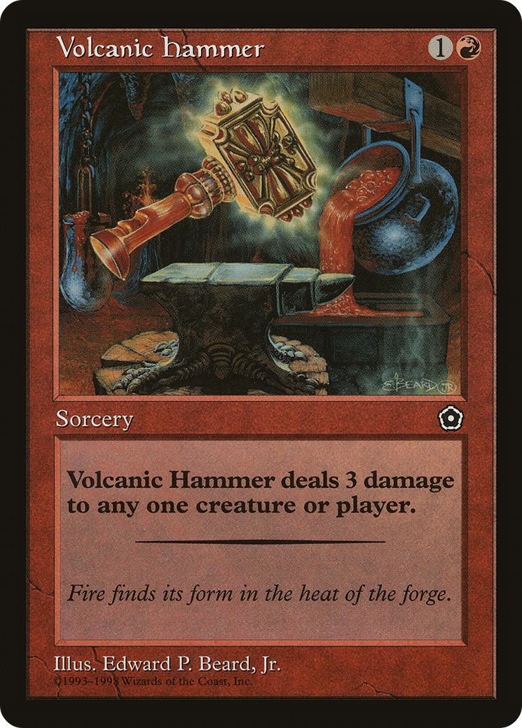 Volcanic Hammer (P02-119)  - Portal Second Age