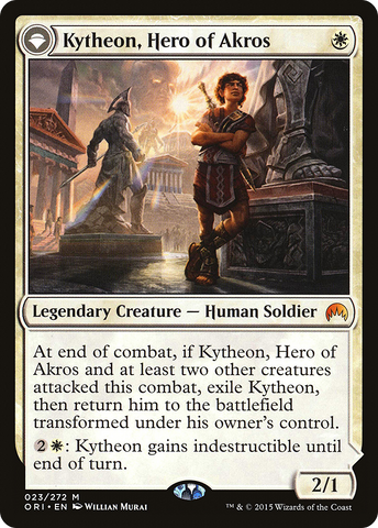 Kytheon, Hero of Akros (ORI-023)  Foil - Magic Origins: (originpwdfc)