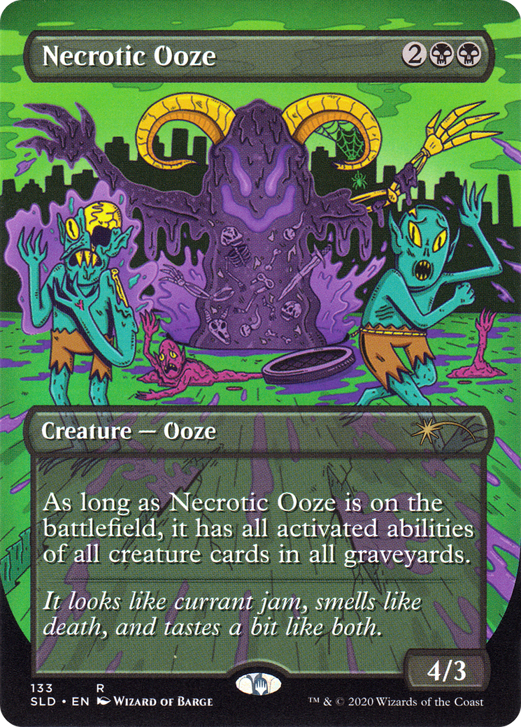 Necrotic Ooze (SLD-133)  - Secret Lair Drop (Borderless)