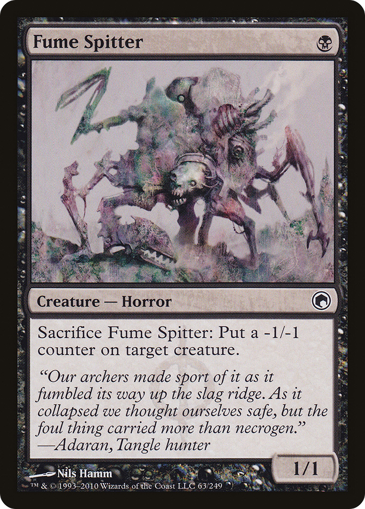 Fume Spitter (SOM-063)  Foil - Scars of Mirrodin