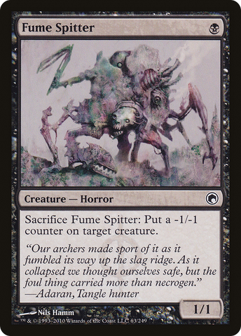 Fume Spitter (SOM-063)  Foil - Scars of Mirrodin