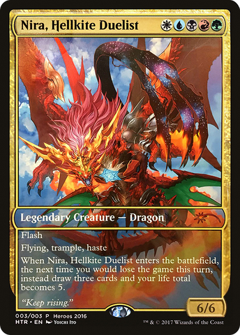 Nira, Hellkite Duelist [Heroes of the Realm]