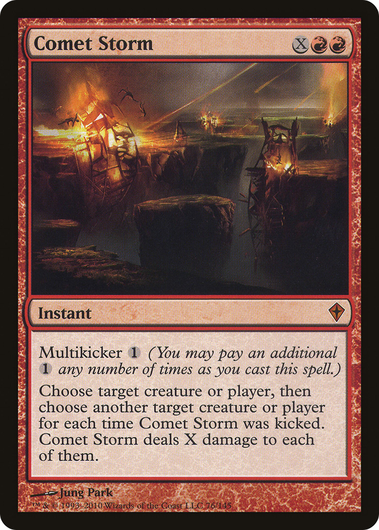 Comet Storm (WWK-076)  Foil - Worldwake