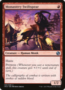 Monastery Swiftspear (IMA-140)  Foil - Iconic Masters