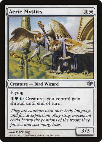 Aerie Mystics (CON-001)  Foil - Conflux