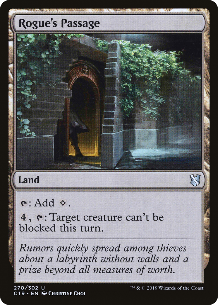 Rogue's Passage (C19-270)  - Commander 2019